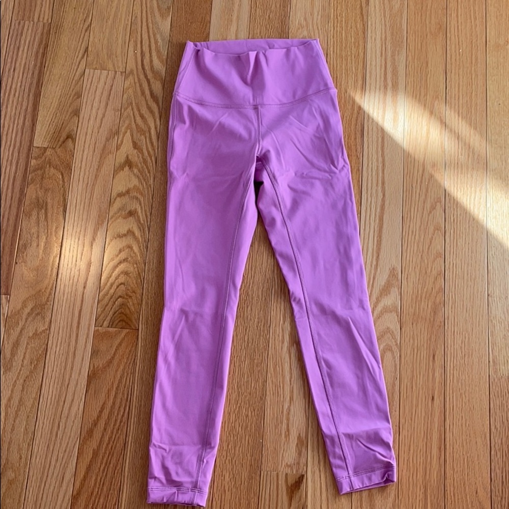 NWOT lululemon wunder under 25” size 4